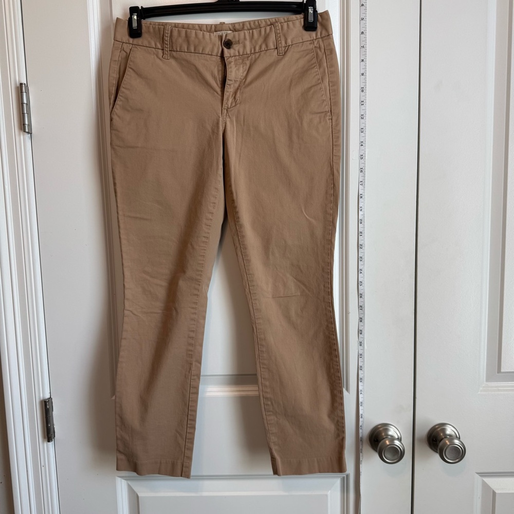 J. Crew size 6 Frankie Khakis EUC